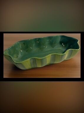 SLAH Provence by Gail Pittman Ruffled Serving Bowl Approx. 11" -Discontinued